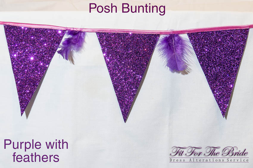 Fit For The Bride's new 'Posh Bunting' - click to see more information